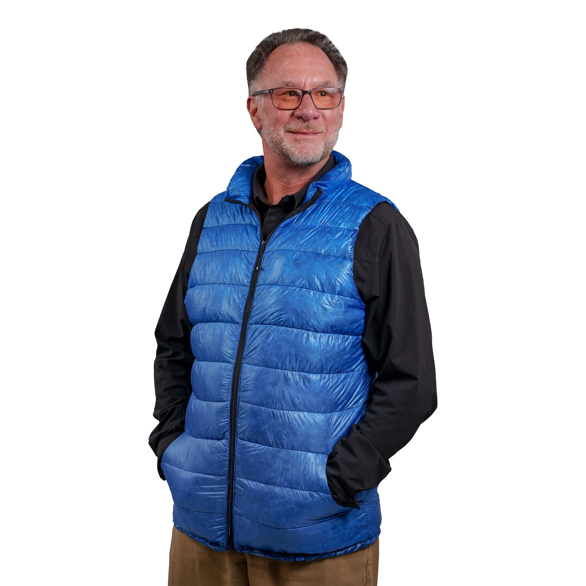 Zpacks Goose Down Vest gilet duvet M bleu Azure 900