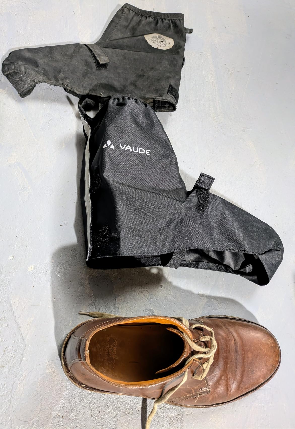 Vaude Bike Gaiter Surchaussures Pluie Noir Taille M 40-43