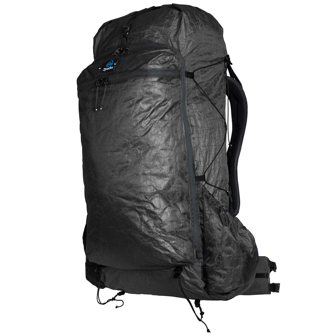 Zpacks Arc Zip 57L sac à dos noir sans ceinture ultraléger